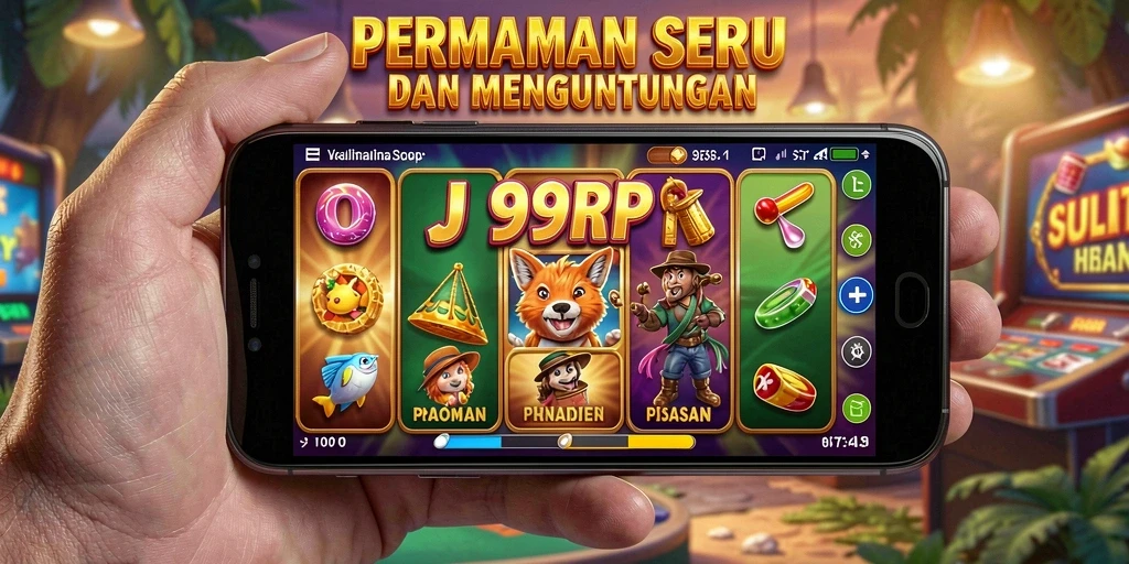 Tampilan gameplay menarik dari 99RP dengan berbagai tema Slot.