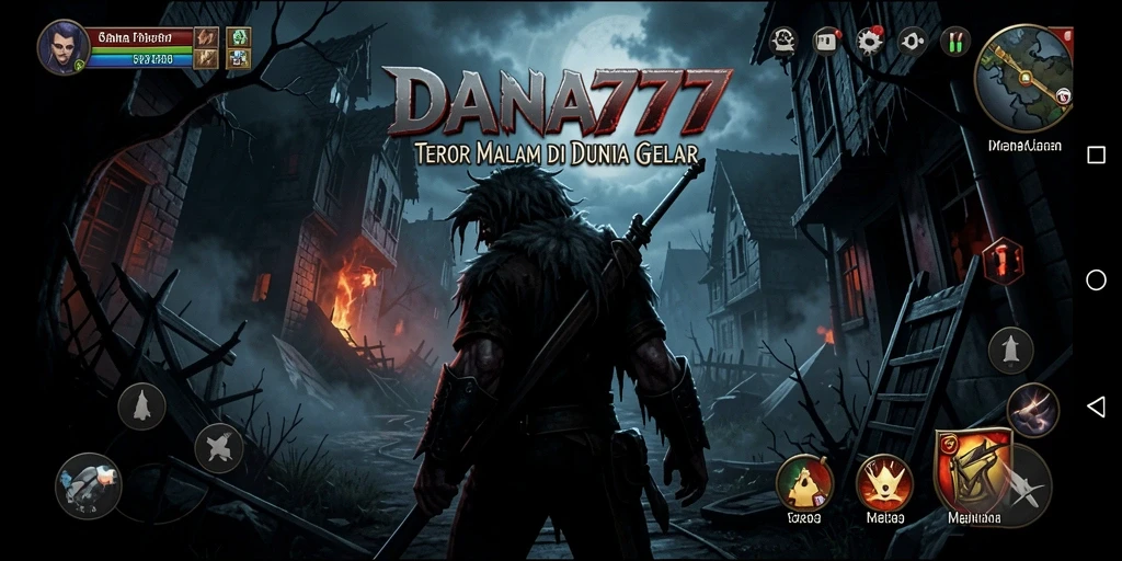 Gameplay DANA777 yang menegangkan dalam kegelapan.