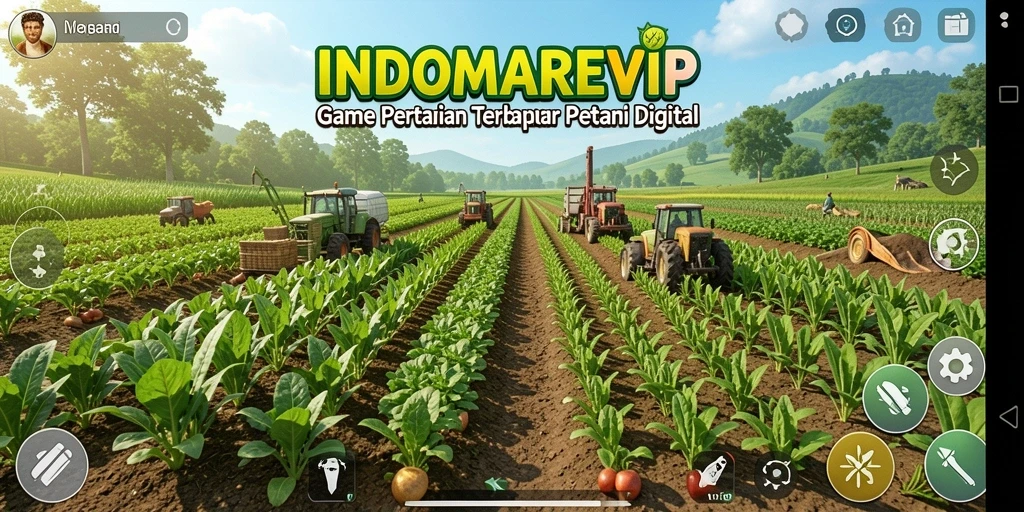 Tampilan menarik of gameplay peternakan di INDOMAREVIP.