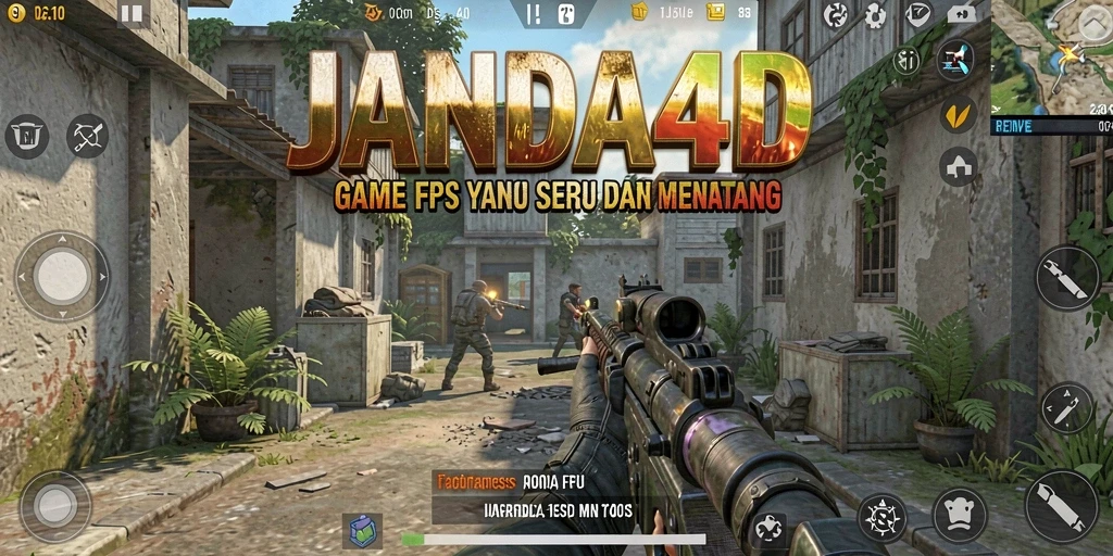 Screenshot dari gameplay intens JANDA4D yang memukau.
