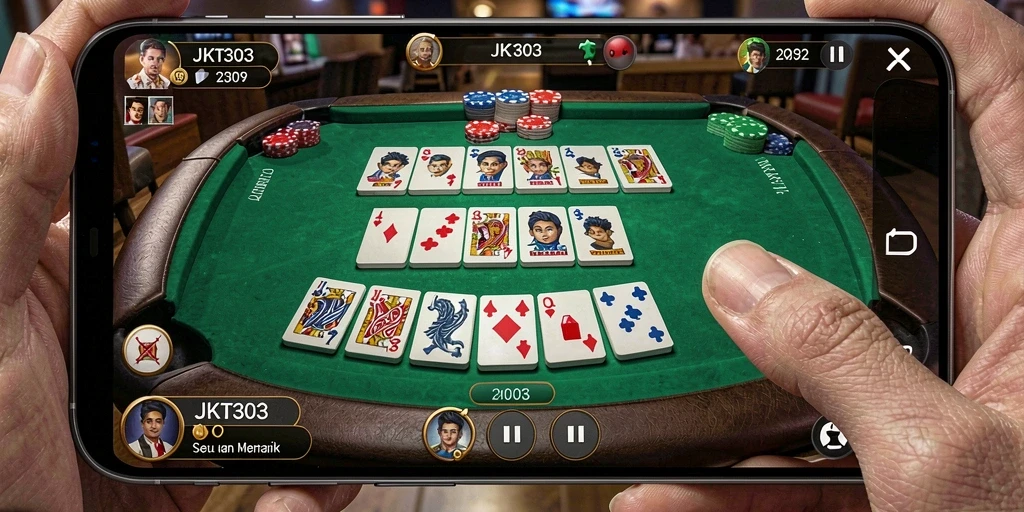 Tampilan gameplay JKT303 yang seru dan interaktif.
