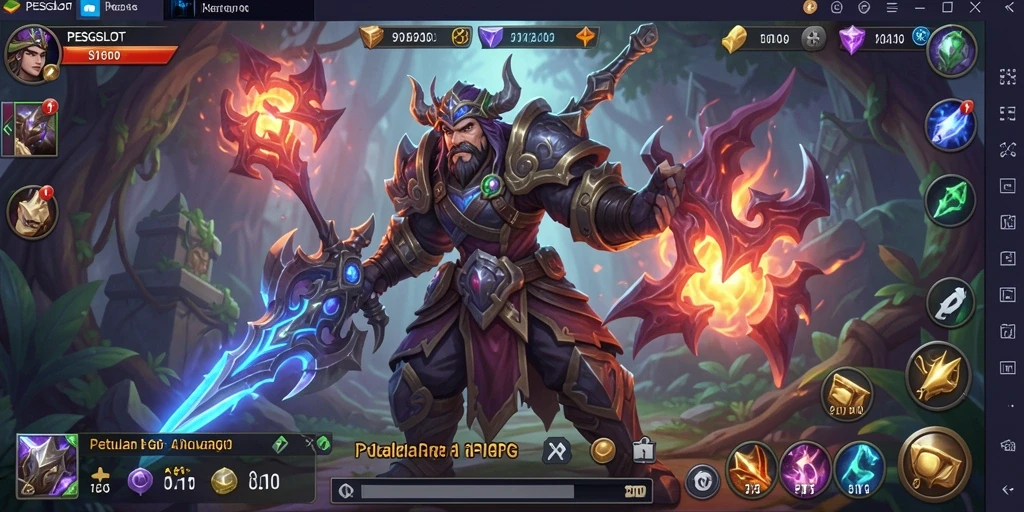 Tampilan menakjubkan dari gameplay ARPG PESGSLOT.