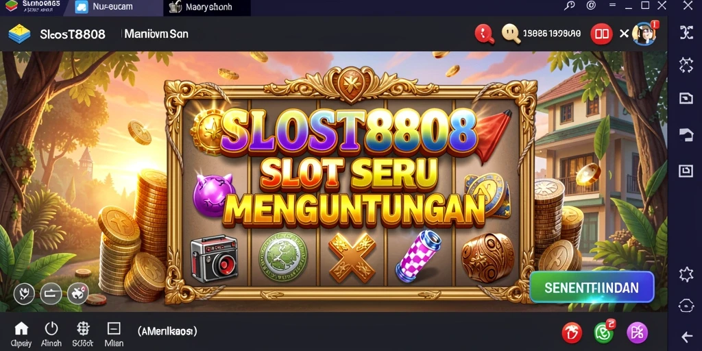 Tampilan gameplay menarik dari SLOST8808 yang menonjol.
